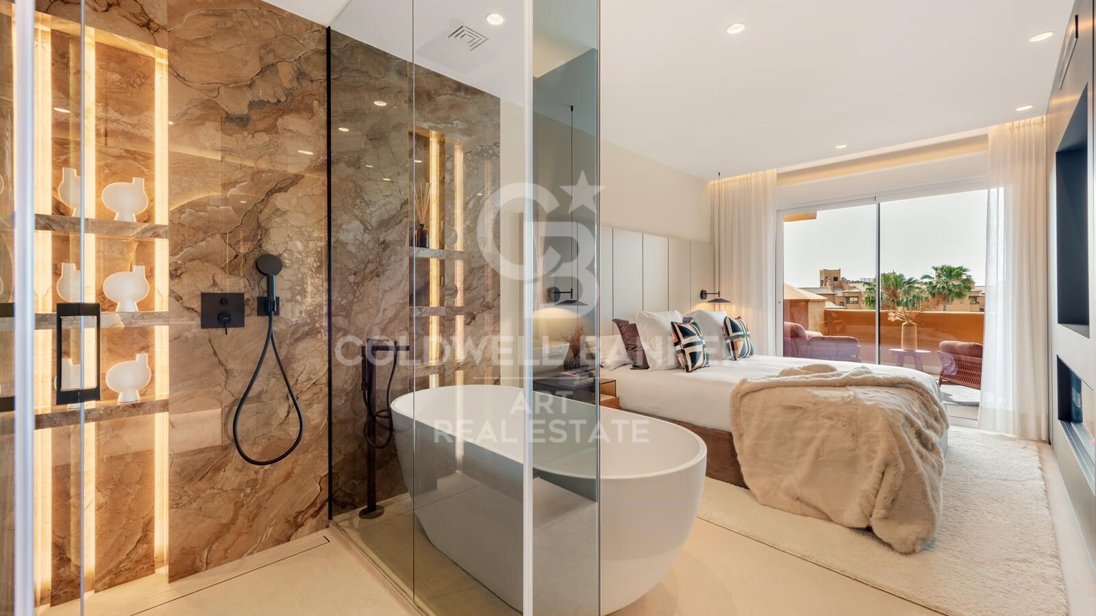 Luxus-Apartment mit Panoramablick auf das Meer - Los Granados del Mar, Estepona