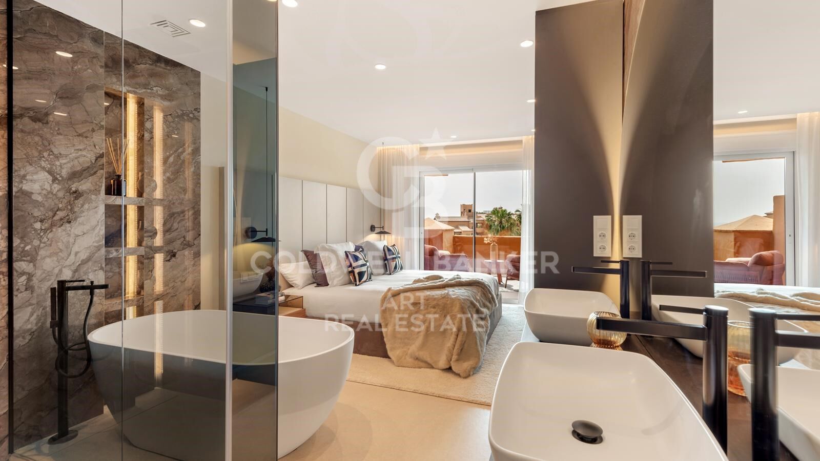 Luxus-Apartment mit Panoramablick auf das Meer - Los Granados del Mar, Estepona