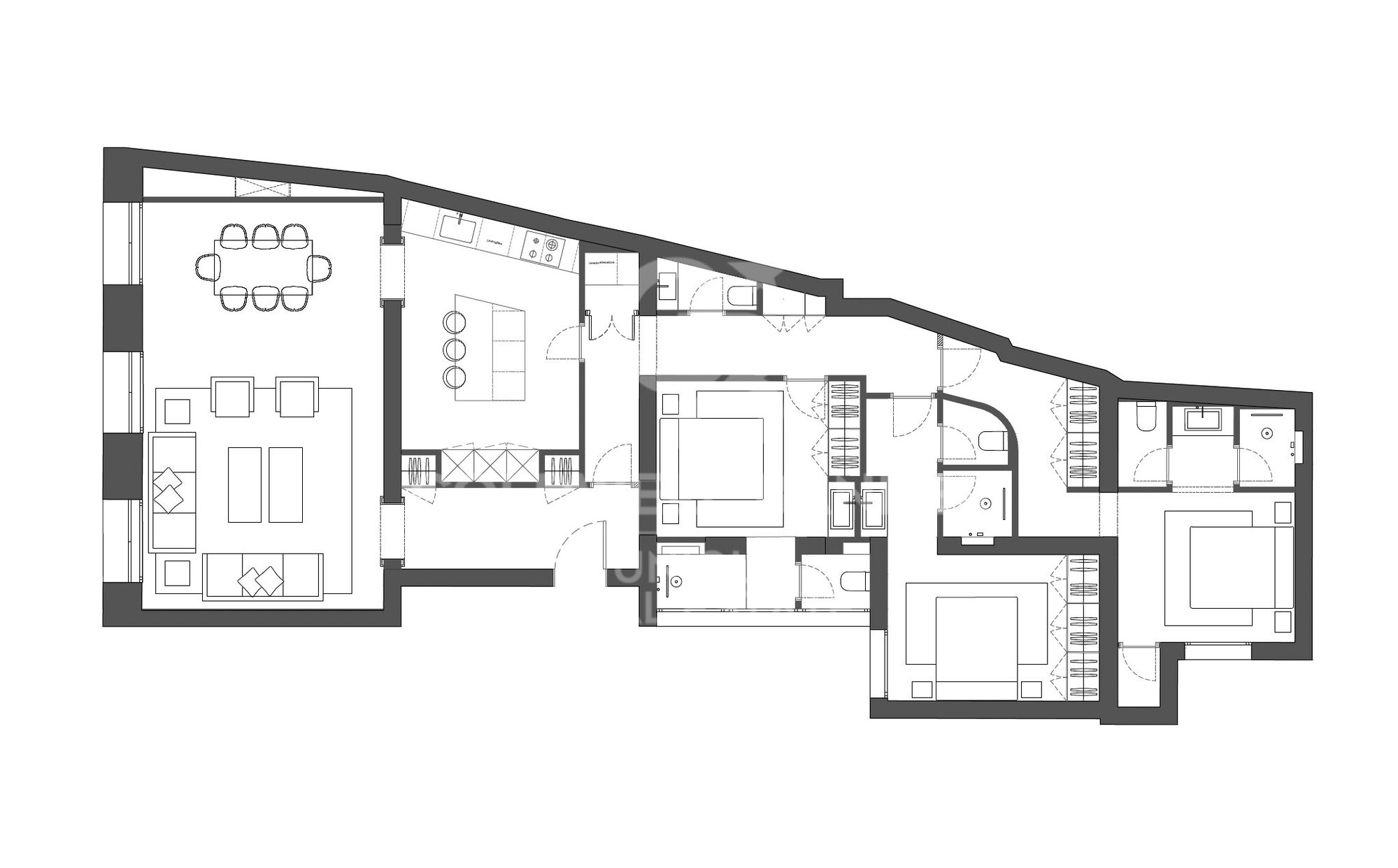 Brand new exclusive designer flat in Justicia, Madrid