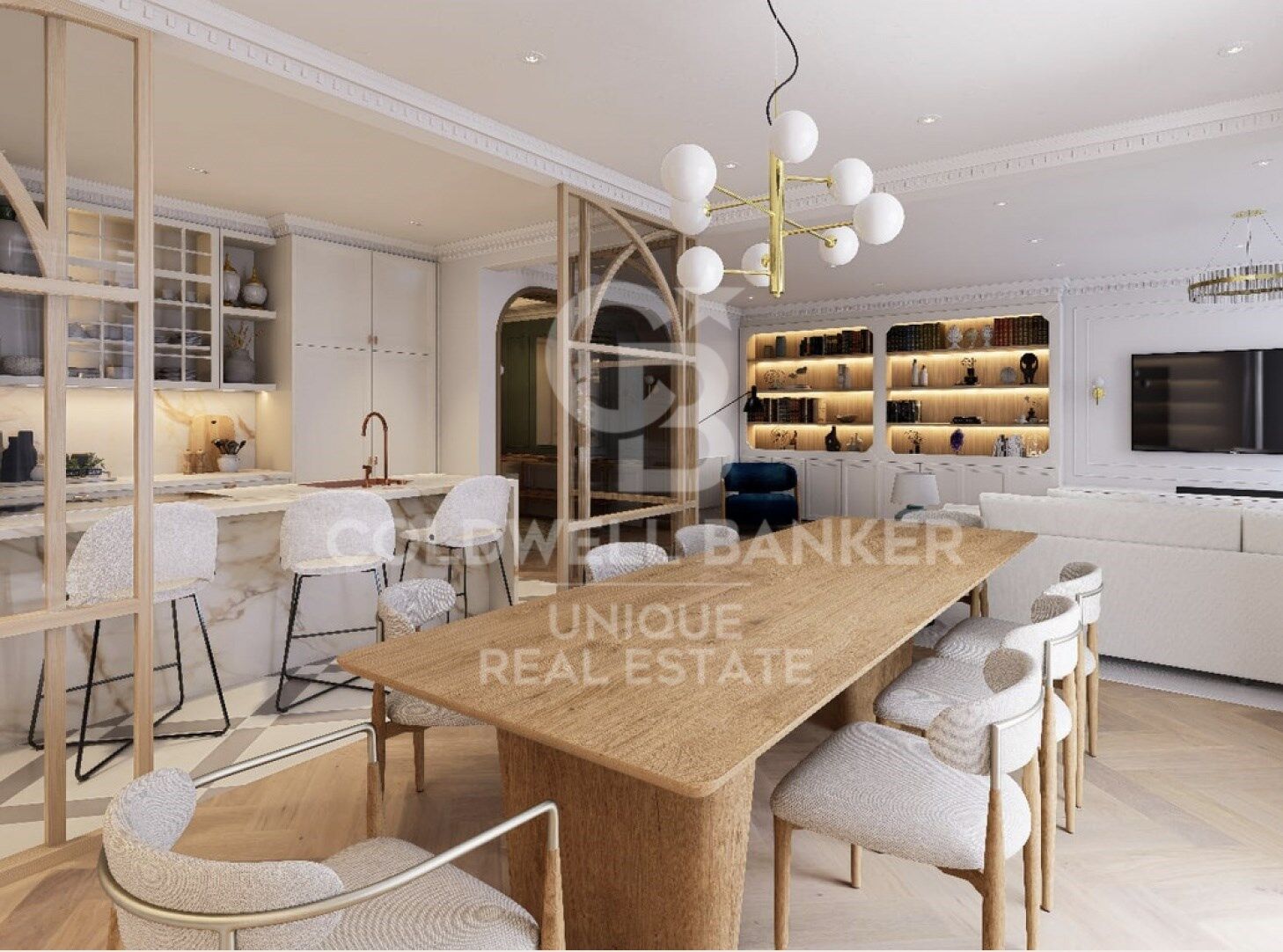 Exclusivo piso a estrenar de 4 habitaciones y terraza en Recoletos, Madrid