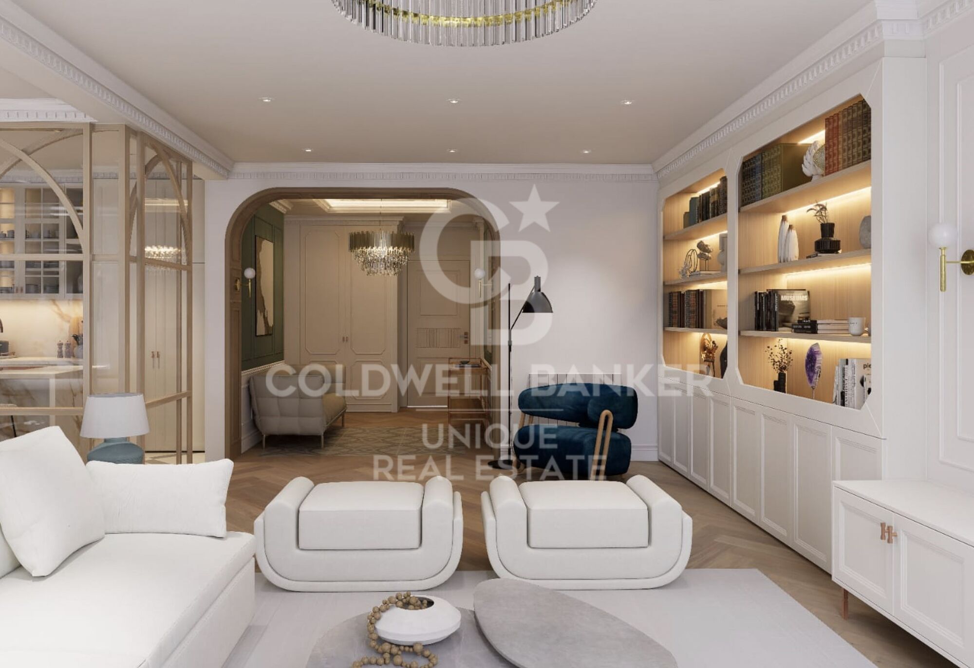 Exclusivo piso a estrenar de 4 habitaciones y terraza en Recoletos, Madrid