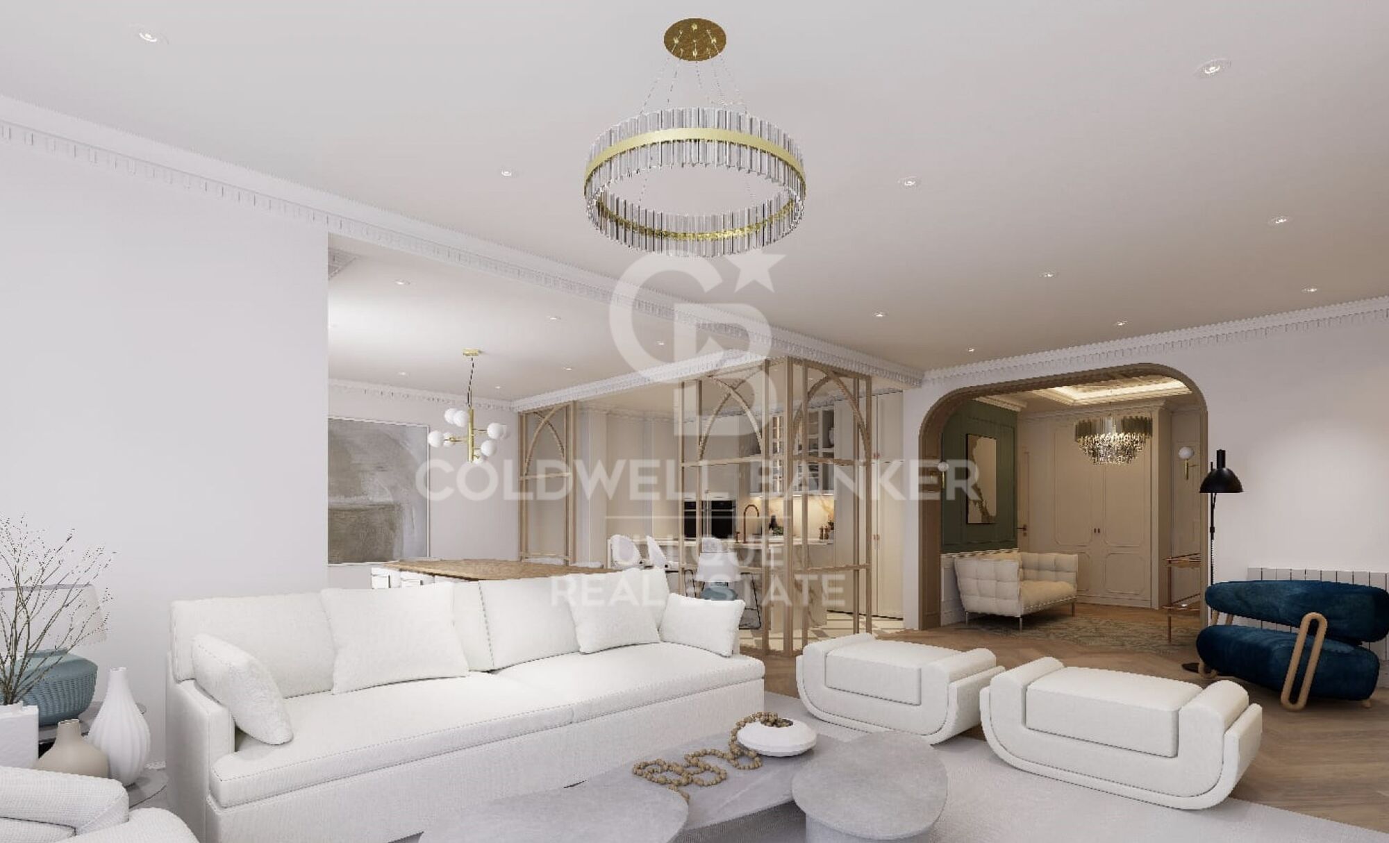 Exclusivo piso a estrenar de 4 habitaciones y terraza en Recoletos, Madrid