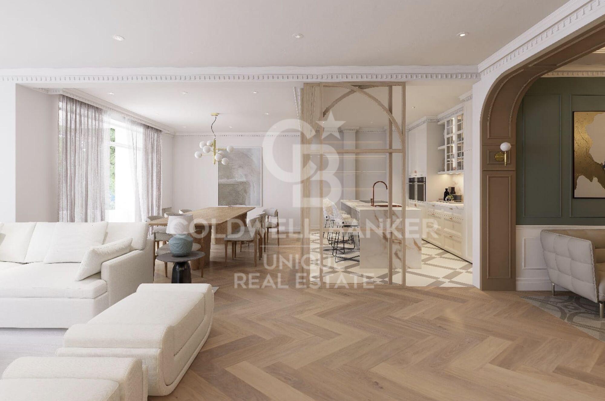 Exklusive Neubauwohnung mit 4 Schlafzimmern und Terrasse in Recoletos, Madrid