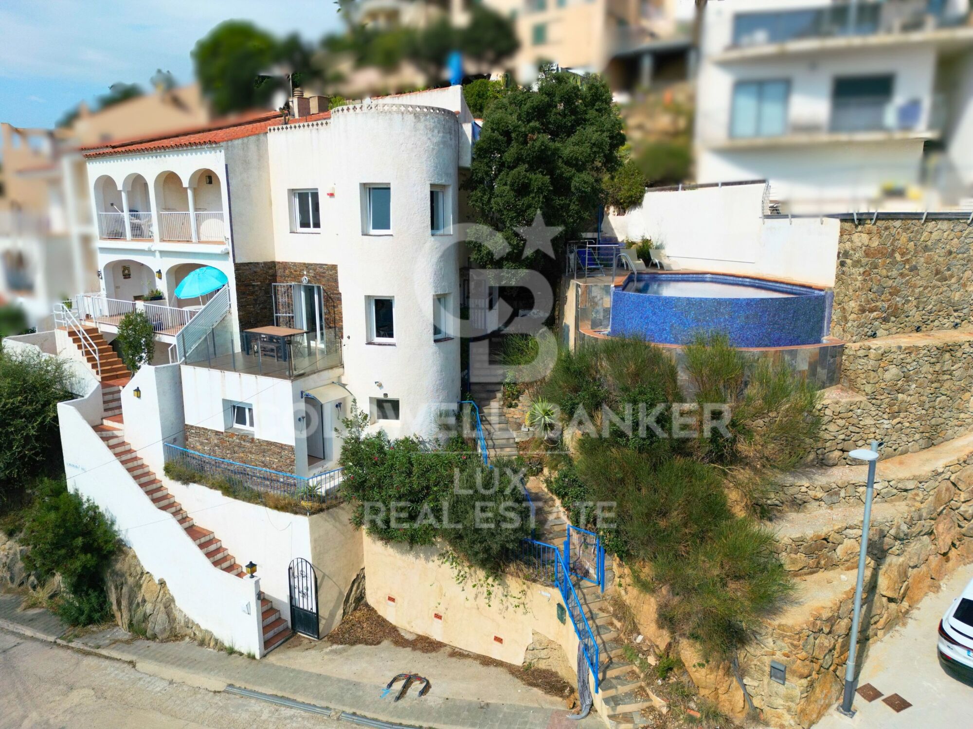 Villa con piscina y vistas al mar - Almadrava Roses