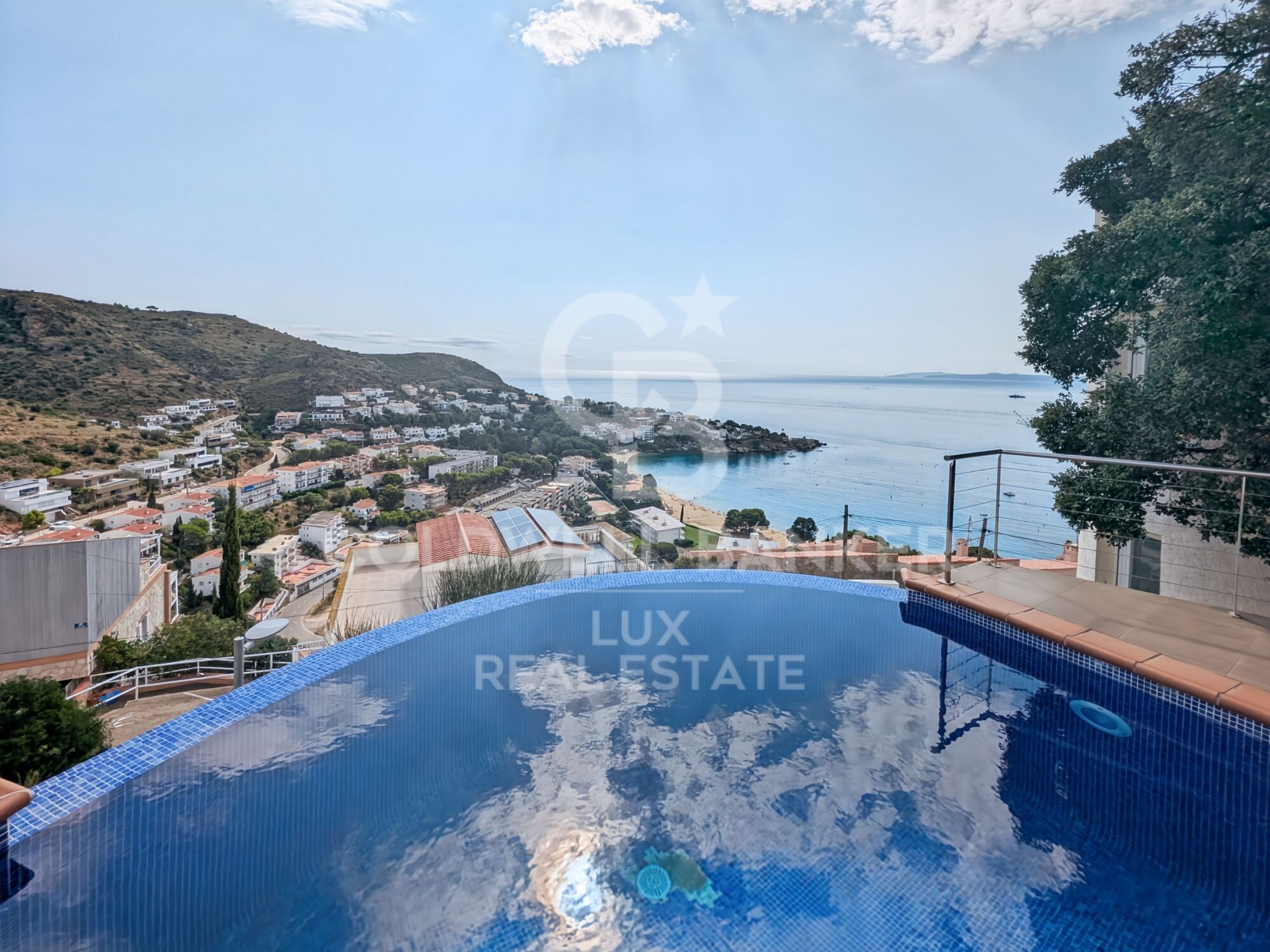 Villa con piscina y vistas al mar - Almadrava Roses