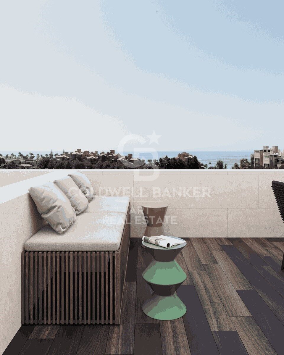 Geräumige Apartments mit Solarien auf dem Dach, Estepona