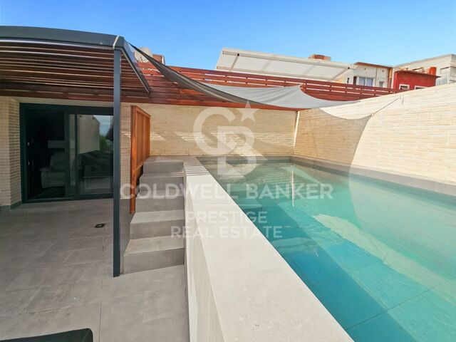 Brand-new house in the historic centre of Finestrelles,Barcelona