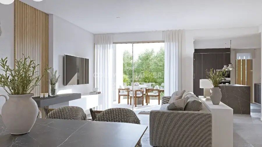 Maison jumelée à Campolivar, Godella. Complexe d´Odina. (Développement de Nouvelle construction)