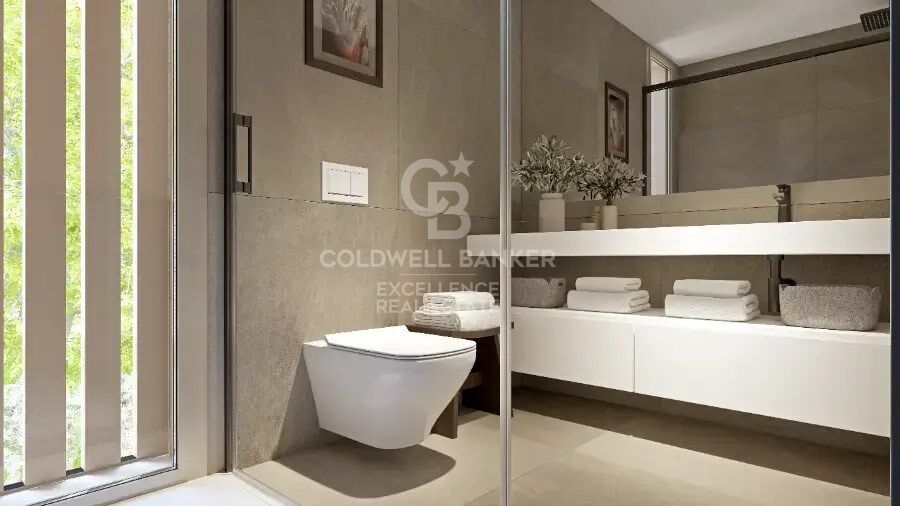 Maison jumelée à Campolivar, Godella. Complexe d´Odina. (Développement de Nouvelle construction)