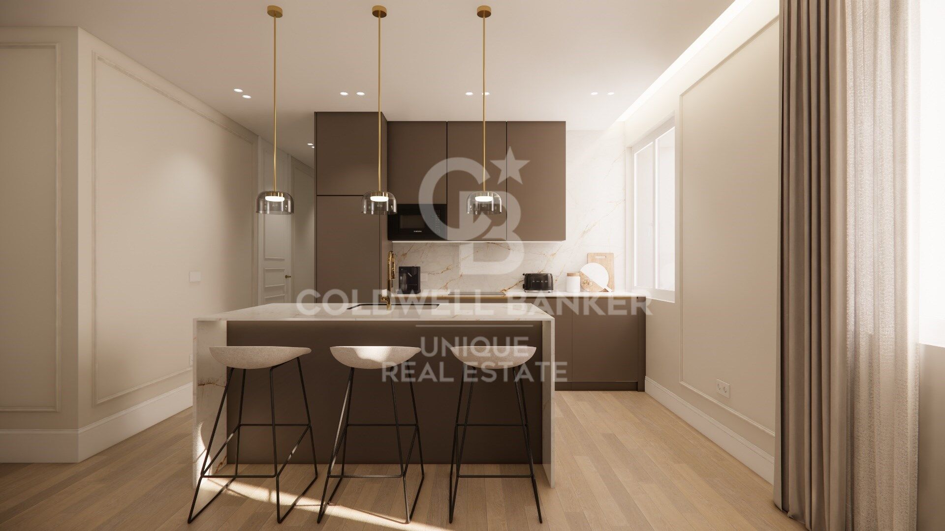Appartement extérieur rénové avec 2 chambres à Lista, Madrid