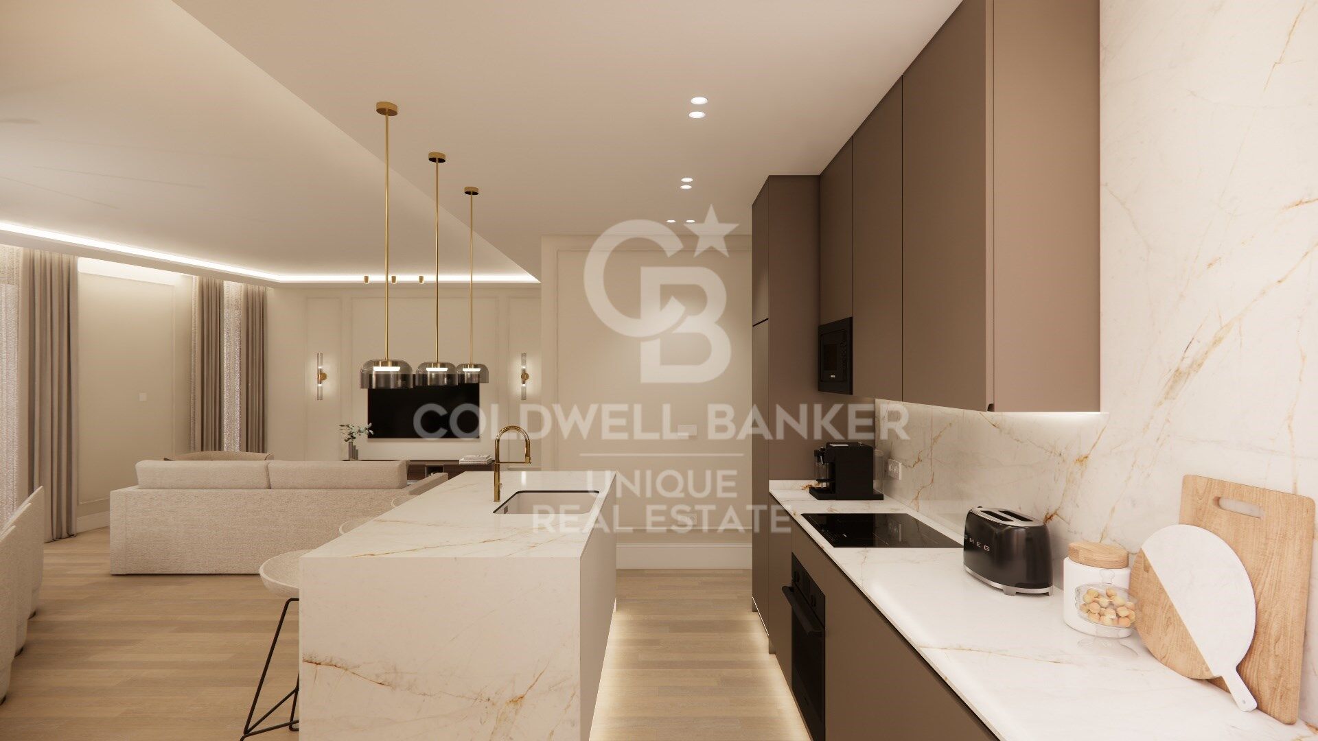 Renovated exterior flat with 2 bedrooms in Lista, Madrid