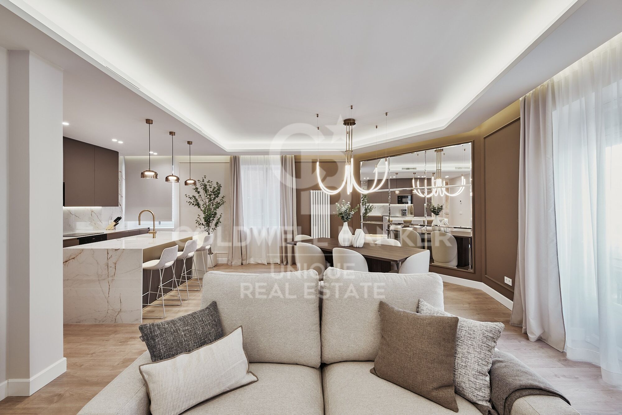 Appartement extérieur rénové avec 2 chambres à Lista, Madrid