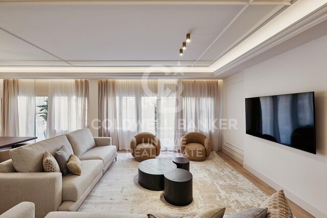 Appartement extérieur rénové exclusif de 5 chambres à Castellana, Madrid