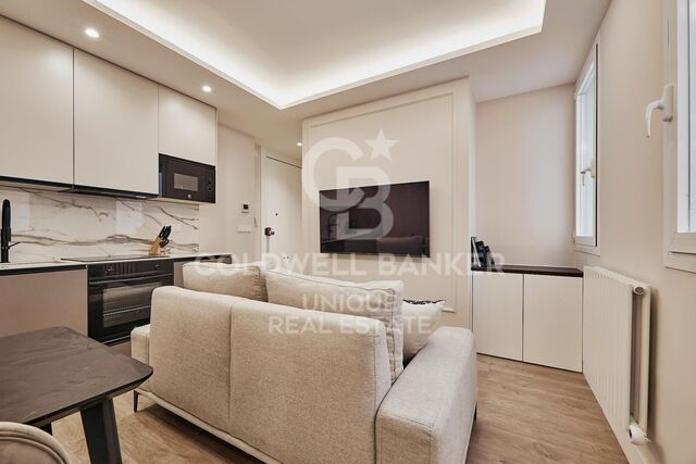 Renovated 2-bedroom flat in Ibiza, Madrid