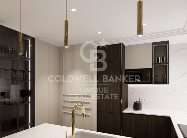 Exclusive renovated flat with 3 bedrooms and terrace in Castellana, Madrid