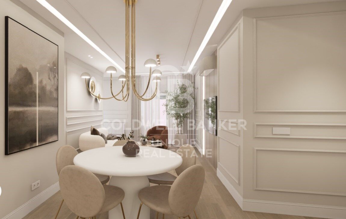 Exclusive renovated flat with 3 bedrooms and terrace in Castellana, Madrid