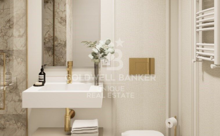 Exclusive renovated flat with 3 bedrooms and terrace in Castellana, Madrid