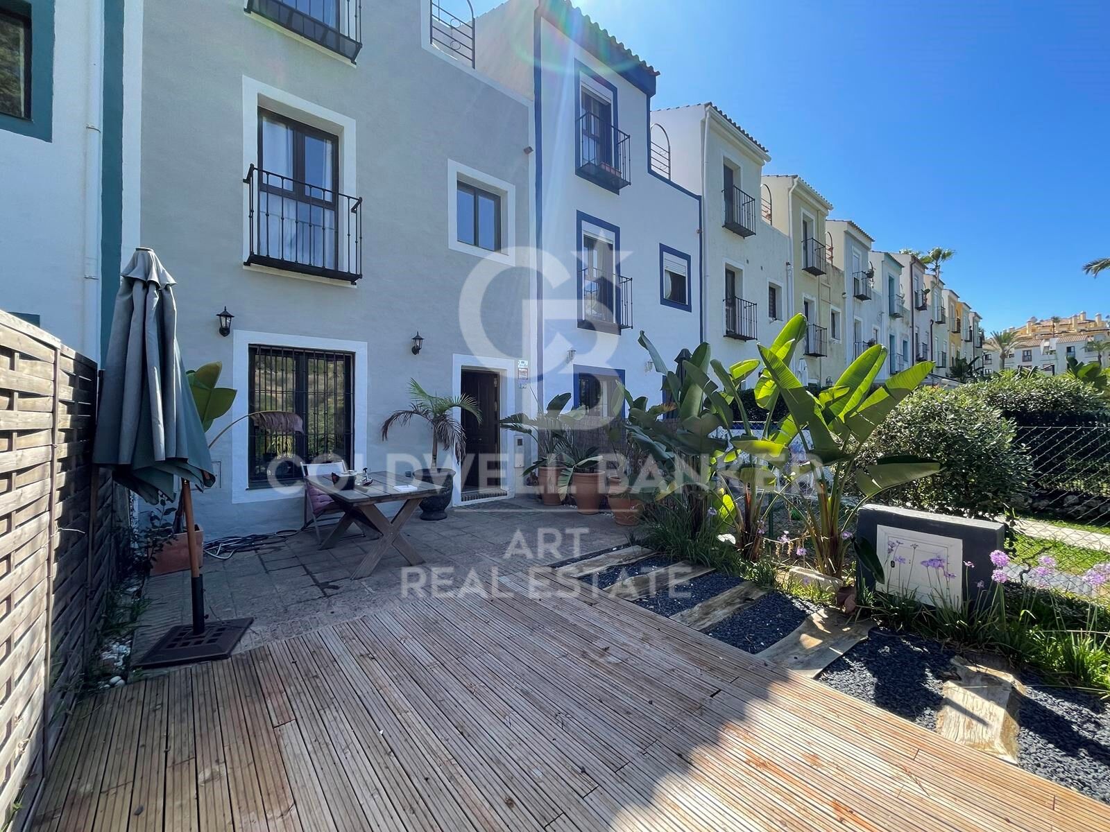 Charming Townhouse with Views in Casares Playa, Costa del Sol