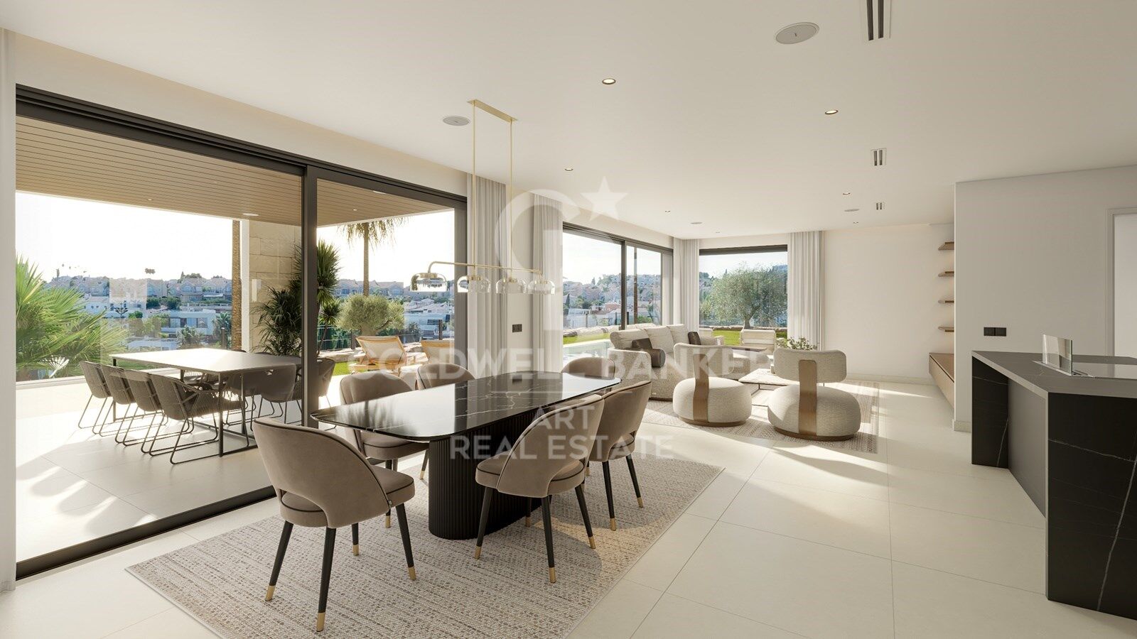 Exklusive zeitgenössische Villen an der New Golden Mile, Estepona.