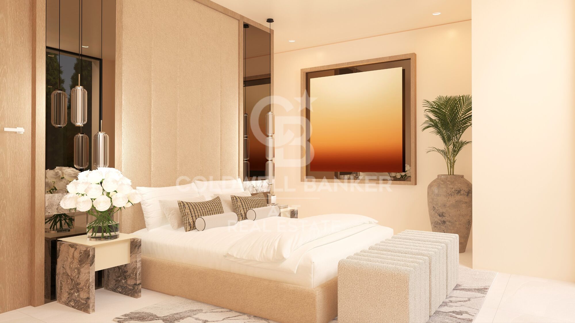 Exclusivas villas contemporáneas con piscina privada en Bel Air