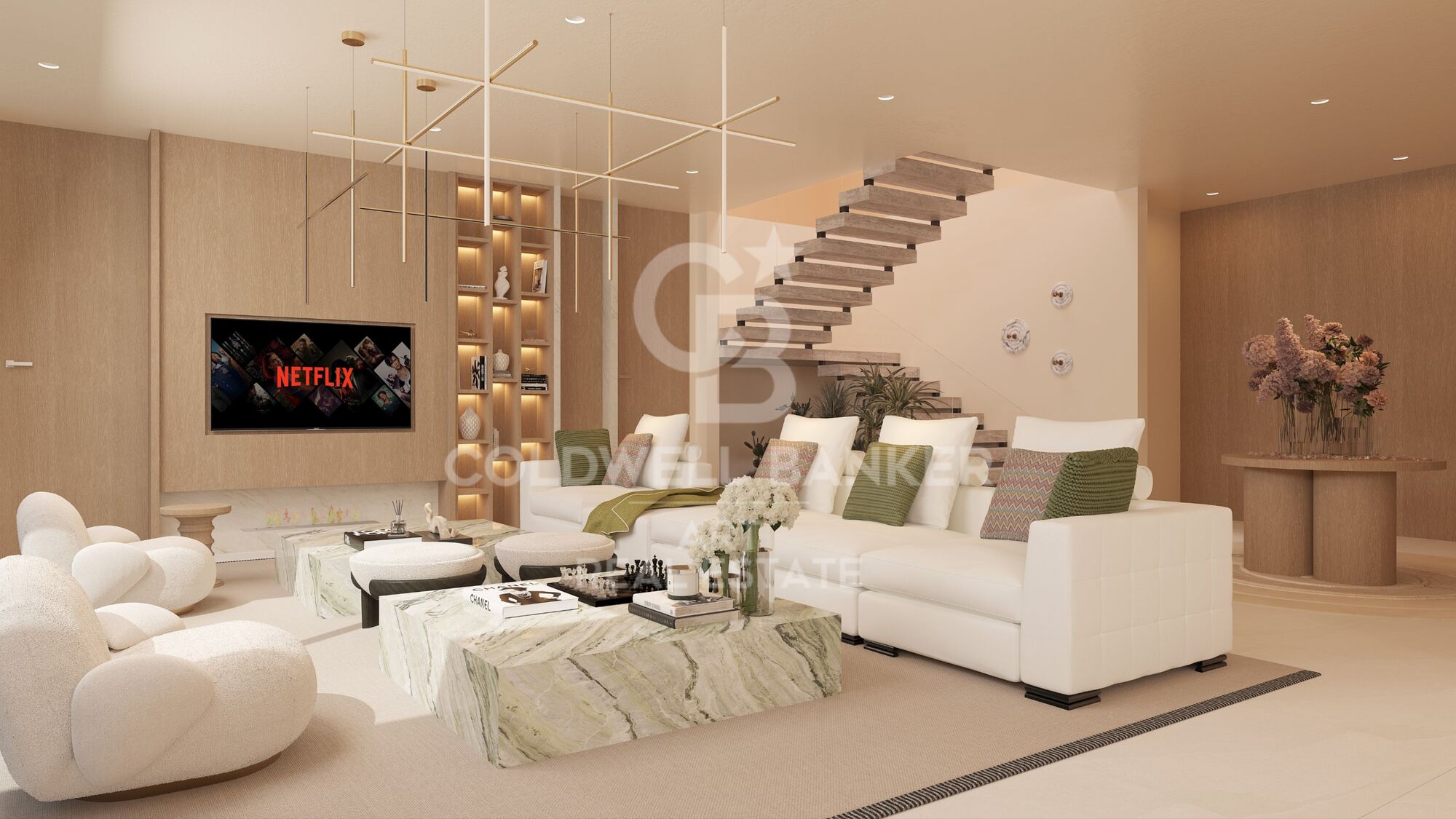 Exclusivas villas contemporáneas con piscina privada en Bel Air