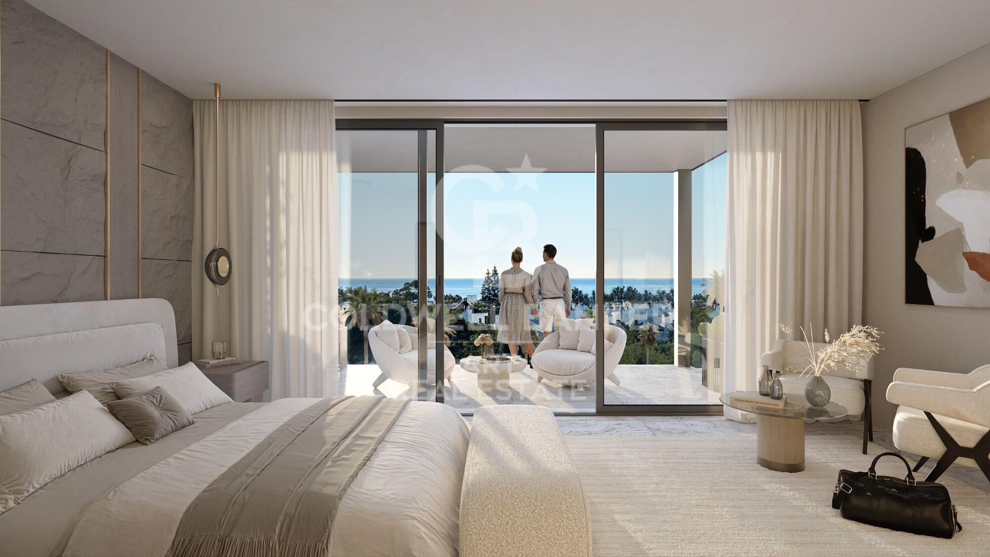 Exclusivas villas contemporáneas con piscina privada en Bel Air