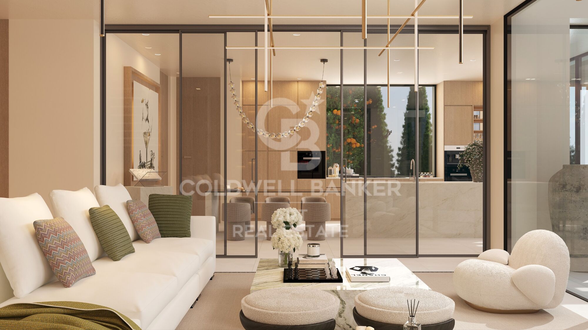 Exclusivas villas contemporáneas con piscina privada en Bel Air