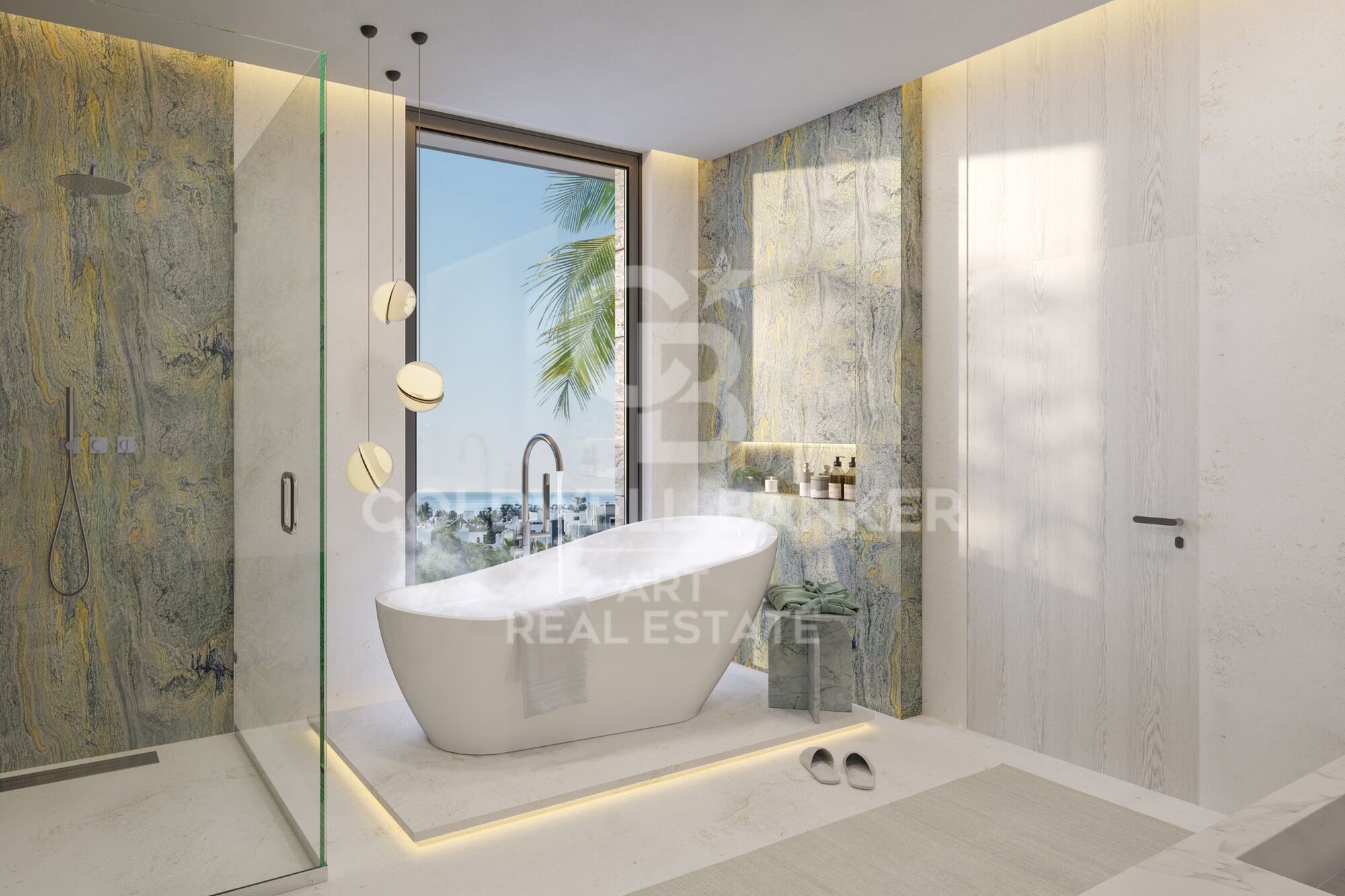 Exclusivas villas contemporáneas con piscina privada en Bel Air
