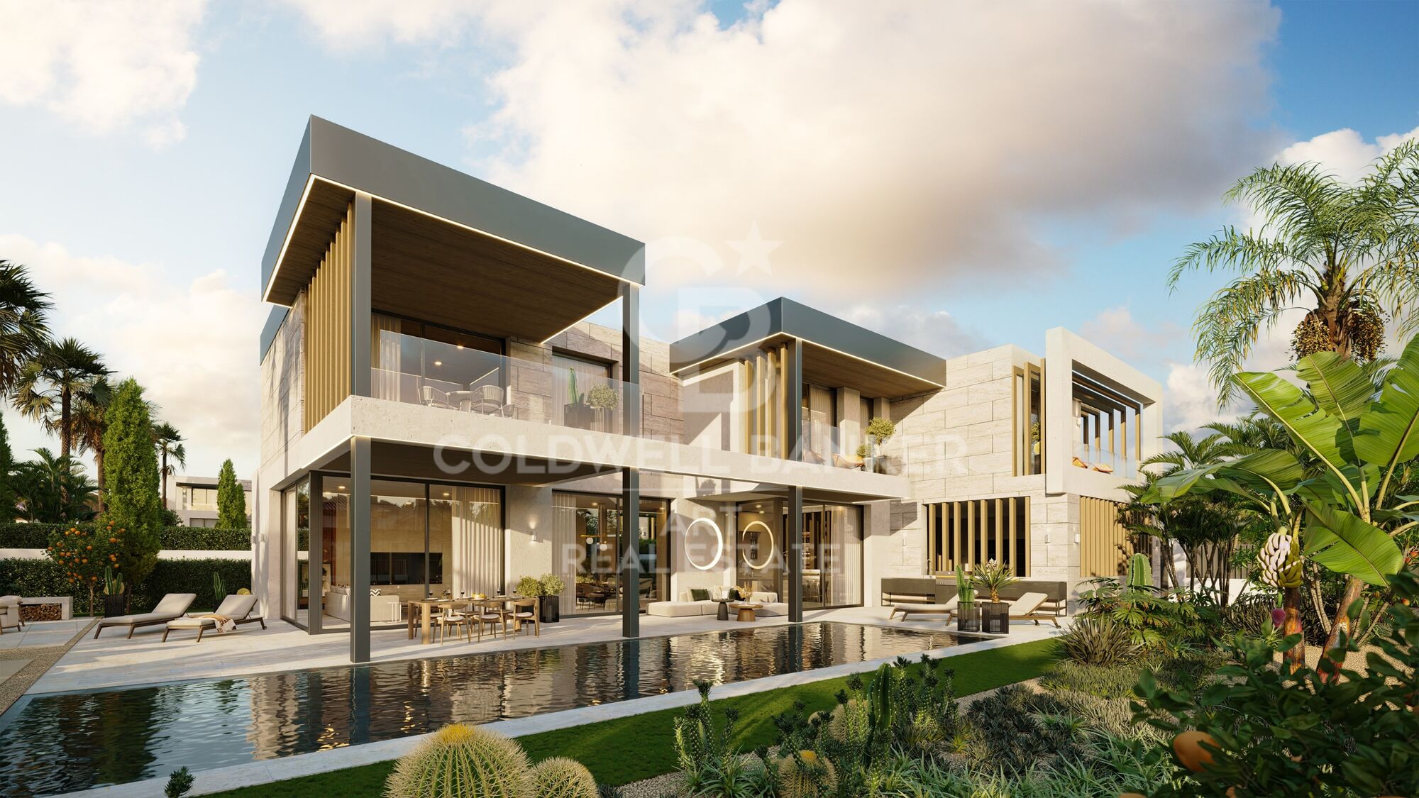 Exclusivas villas contemporáneas con piscina privada en Bel Air