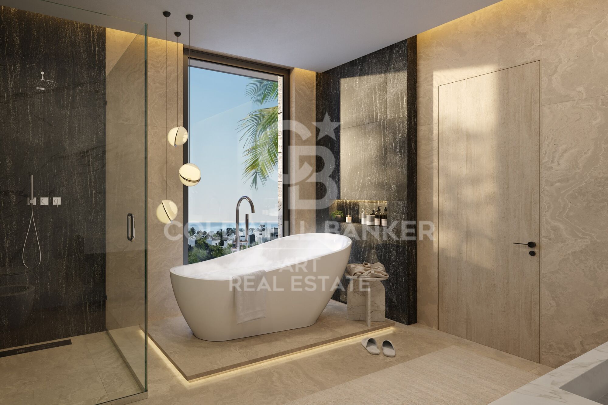 Exclusive contemporary villas with private pools in Bel Air
