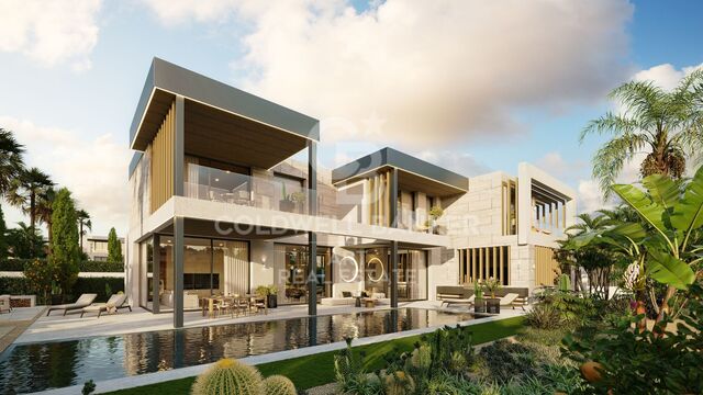 Exclusive contemporary villas with private pools in Bel Air