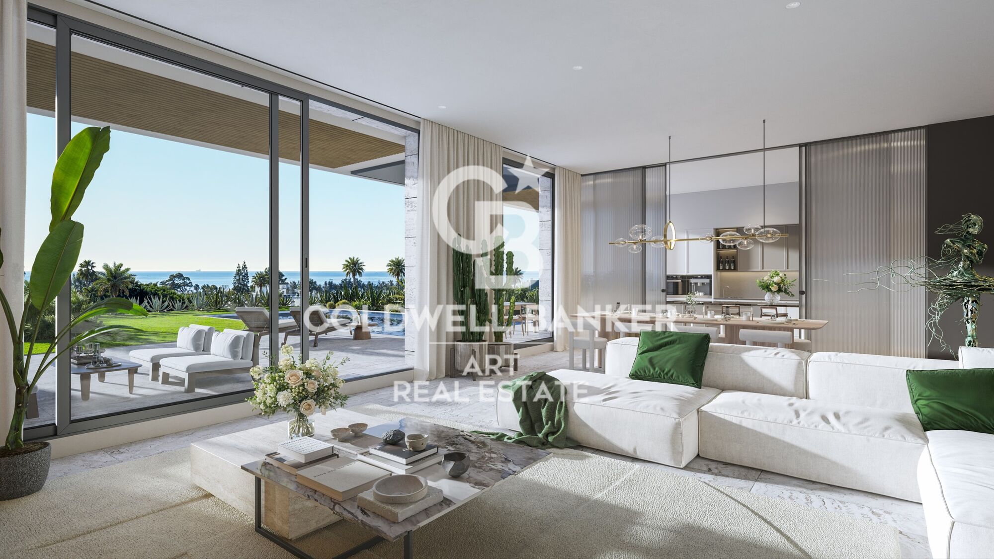 Exclusivas villas contemporáneas con piscina privada en Bel Air