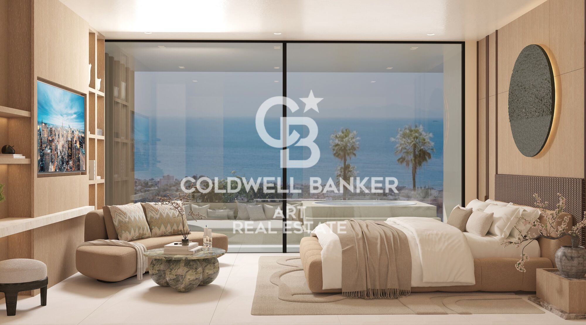 Villas contemporaines exclusives avec piscines privées à Bel Air