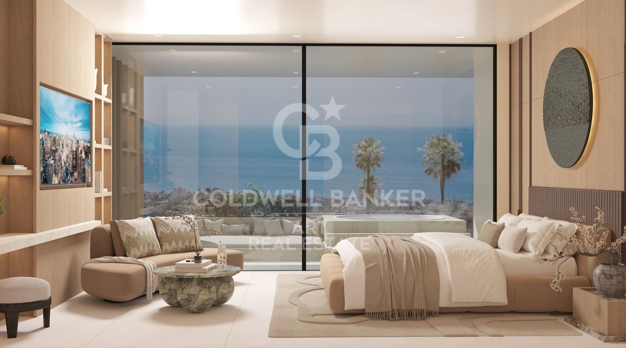 Villas contemporaines exclusives avec piscines privées à Bel Air