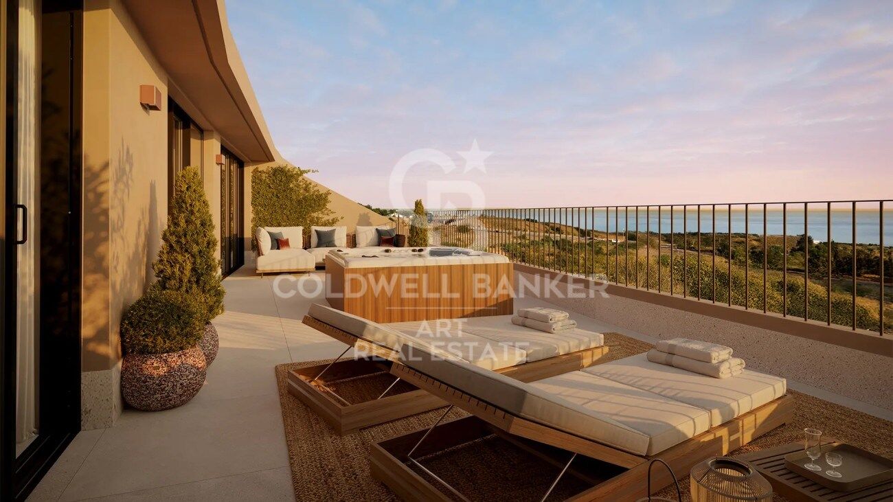 Luxury apartments with endless sea views in El Higuerón