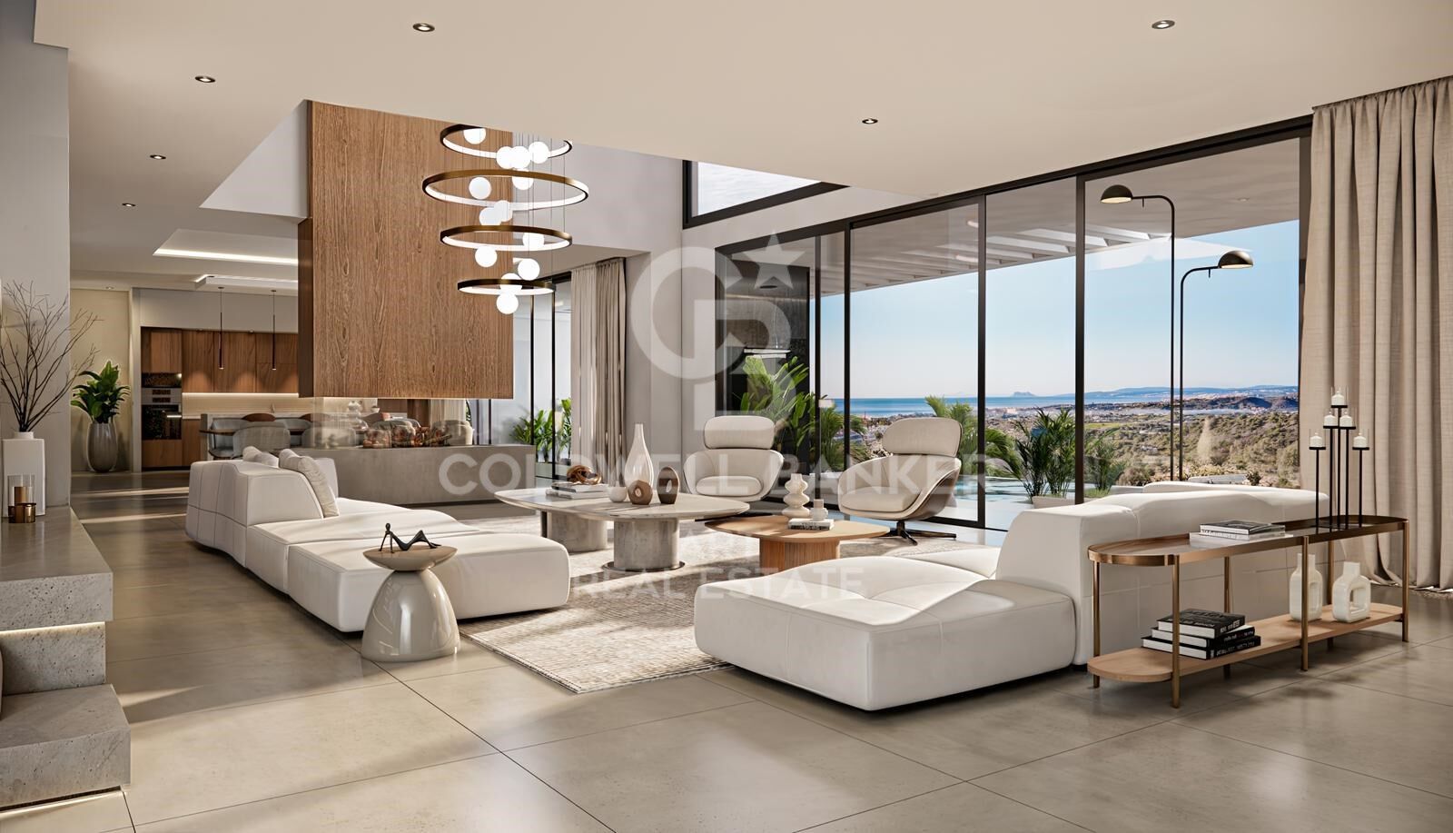 Collection exclusive de 6 villas contemporaines avec vue sur mer à Estepona