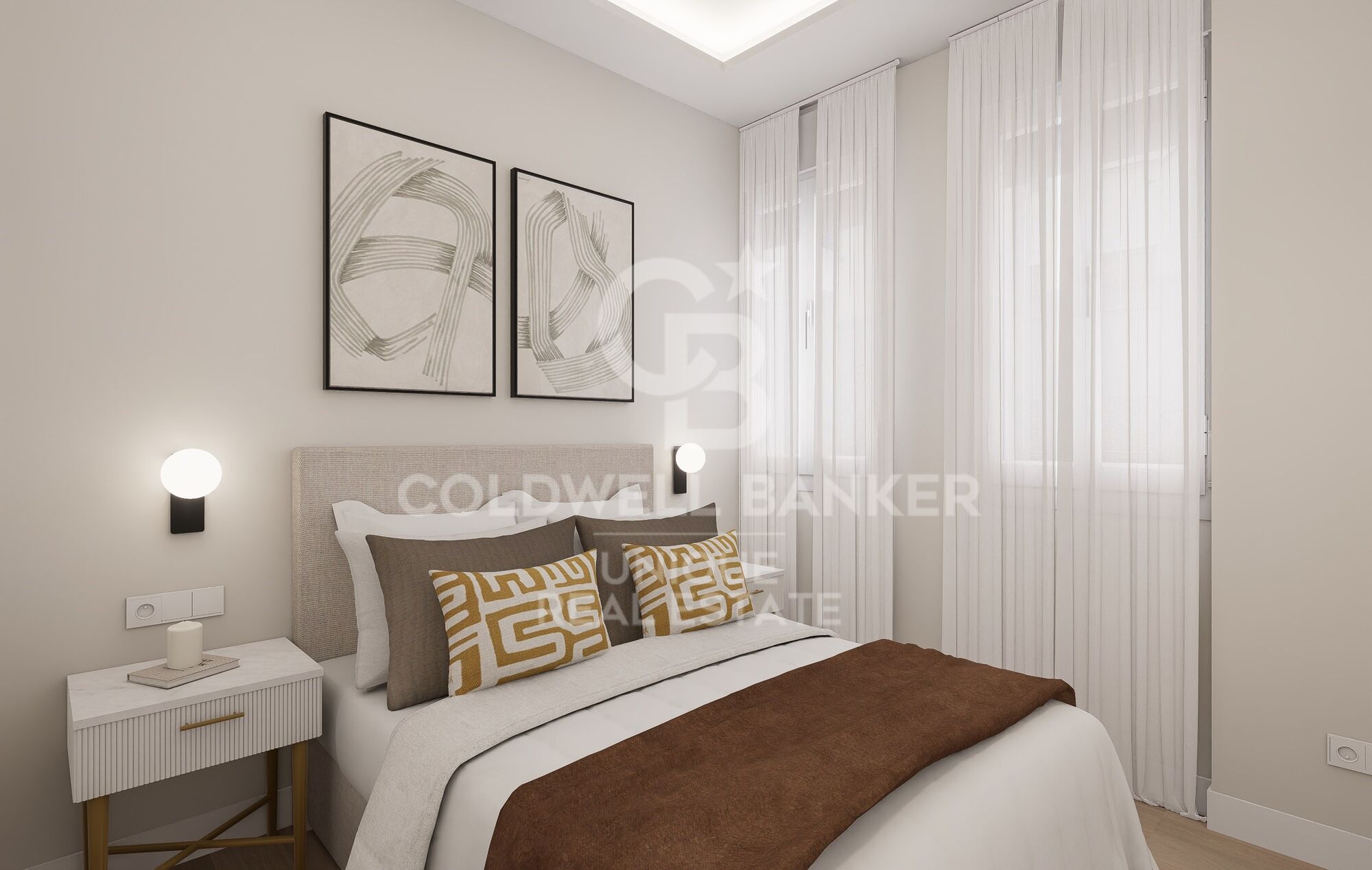 Renovated exterior apartment with 2 bedrooms and balcony in Castellana, Madrid