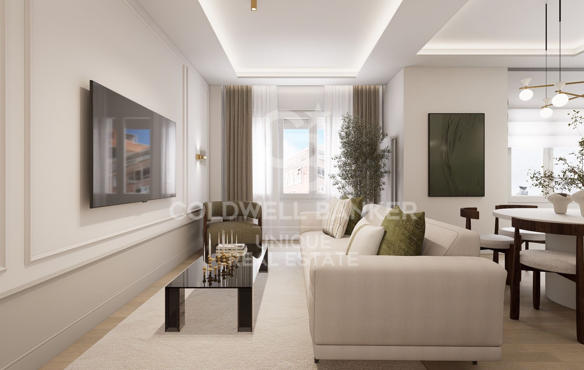 Bright renovated apartment with 2 bedrooms in Lista, Madrid