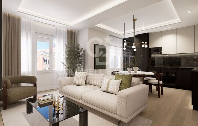 Appartement lumineux rénové de 2 chambres à Lista, Madrid