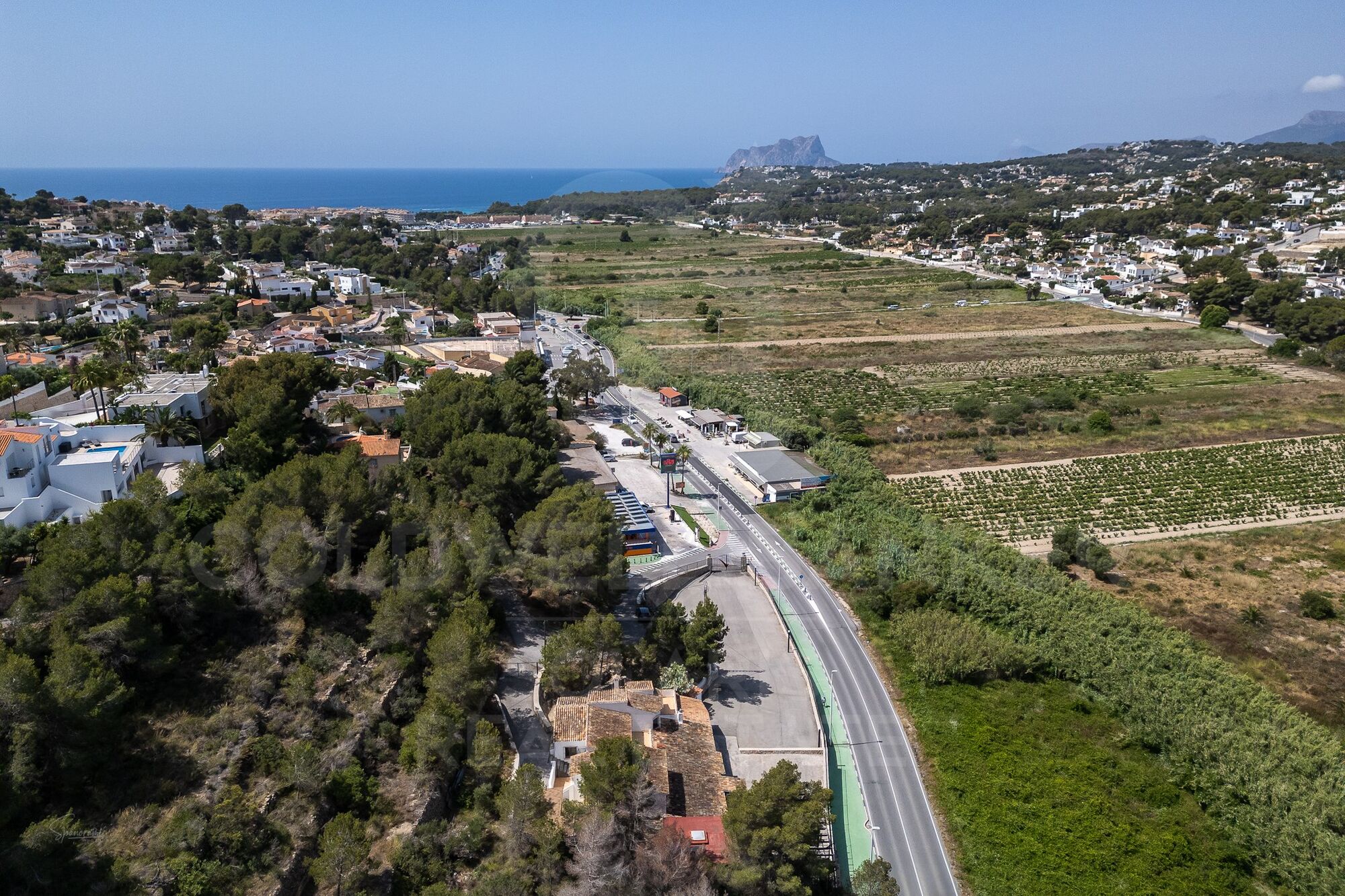 Exclusive Commercial Property with Ample Parking and Adjacent Living