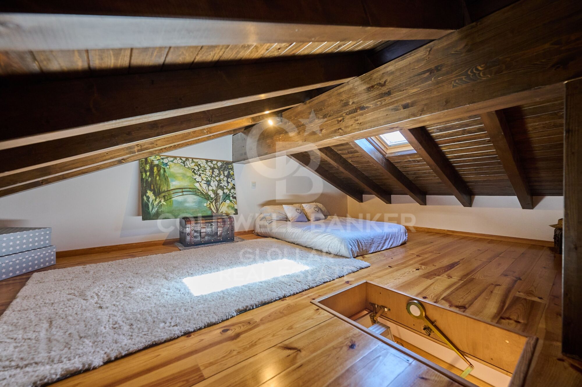 Encantador ático con terraza y vistas en Err.