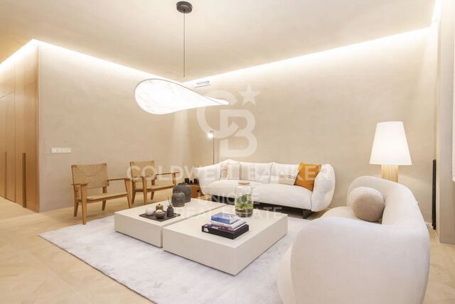 Renovierte 2-Zimmer-Wohnung mit Terrasse in Goya, Madrid