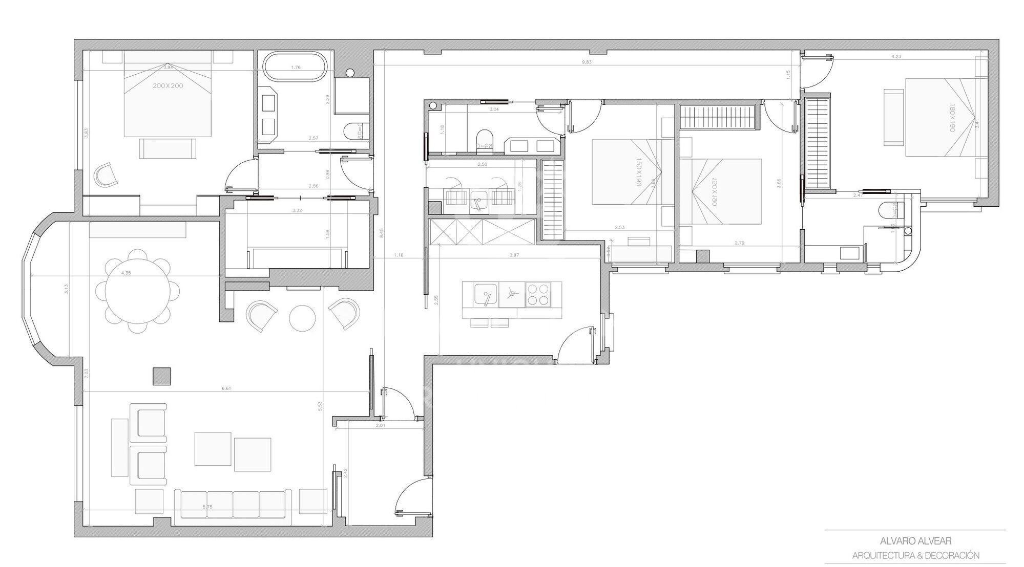 Renovierte 4-Zimmer-Wohnung mit Luxusausstattung in Lista, Madrid