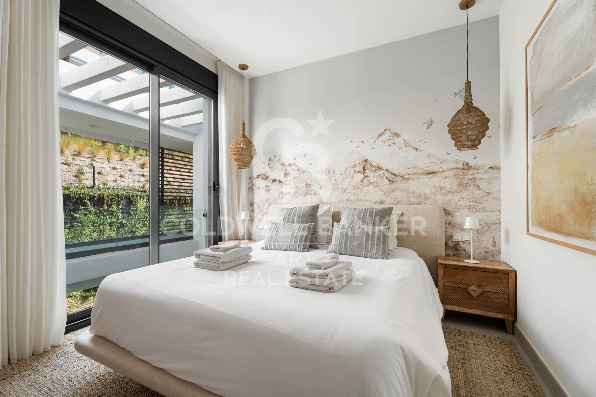 Zeitgenössisches Duplex-Penthouse mit Meerblick - Marbella Ost