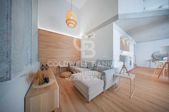 Luminous duplex apartment in a sustainable building