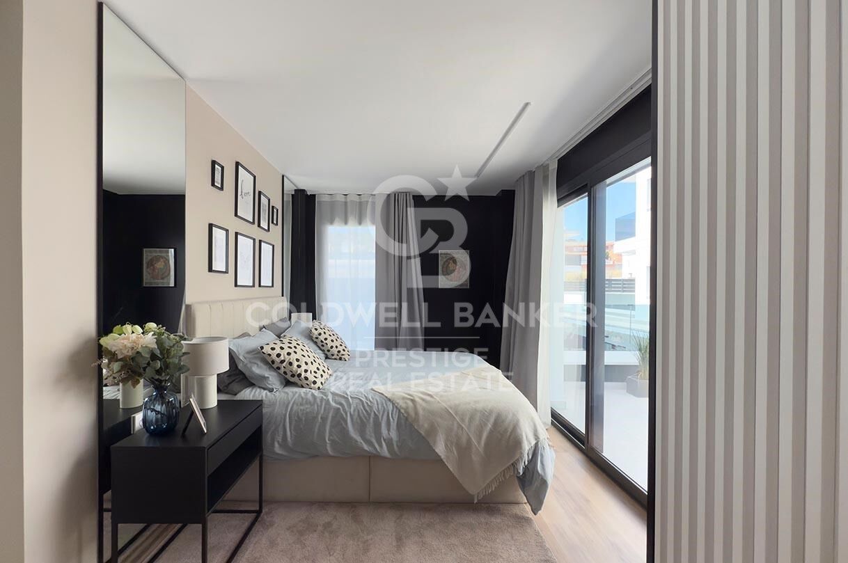 Appartements neufs à Sant Boi avec terrasse, piscine et salle de sport