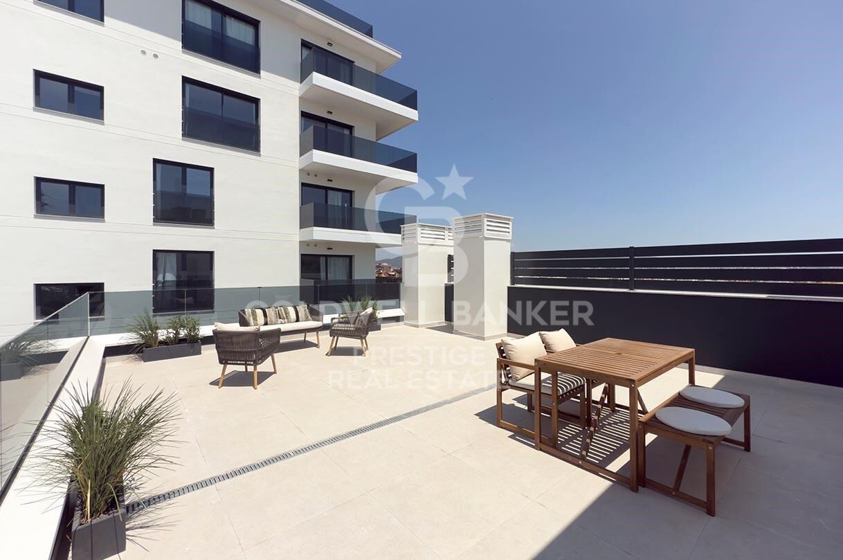 Appartements neufs à Sant Boi avec terrasse, piscine et salle de sport