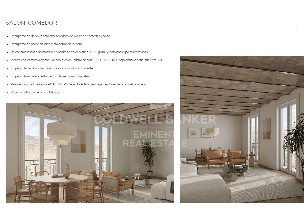 Piso amueblado con encanto y funcionalidad, listo para entrar a vivir en calle Roger de Flor con Avenida Diagonal