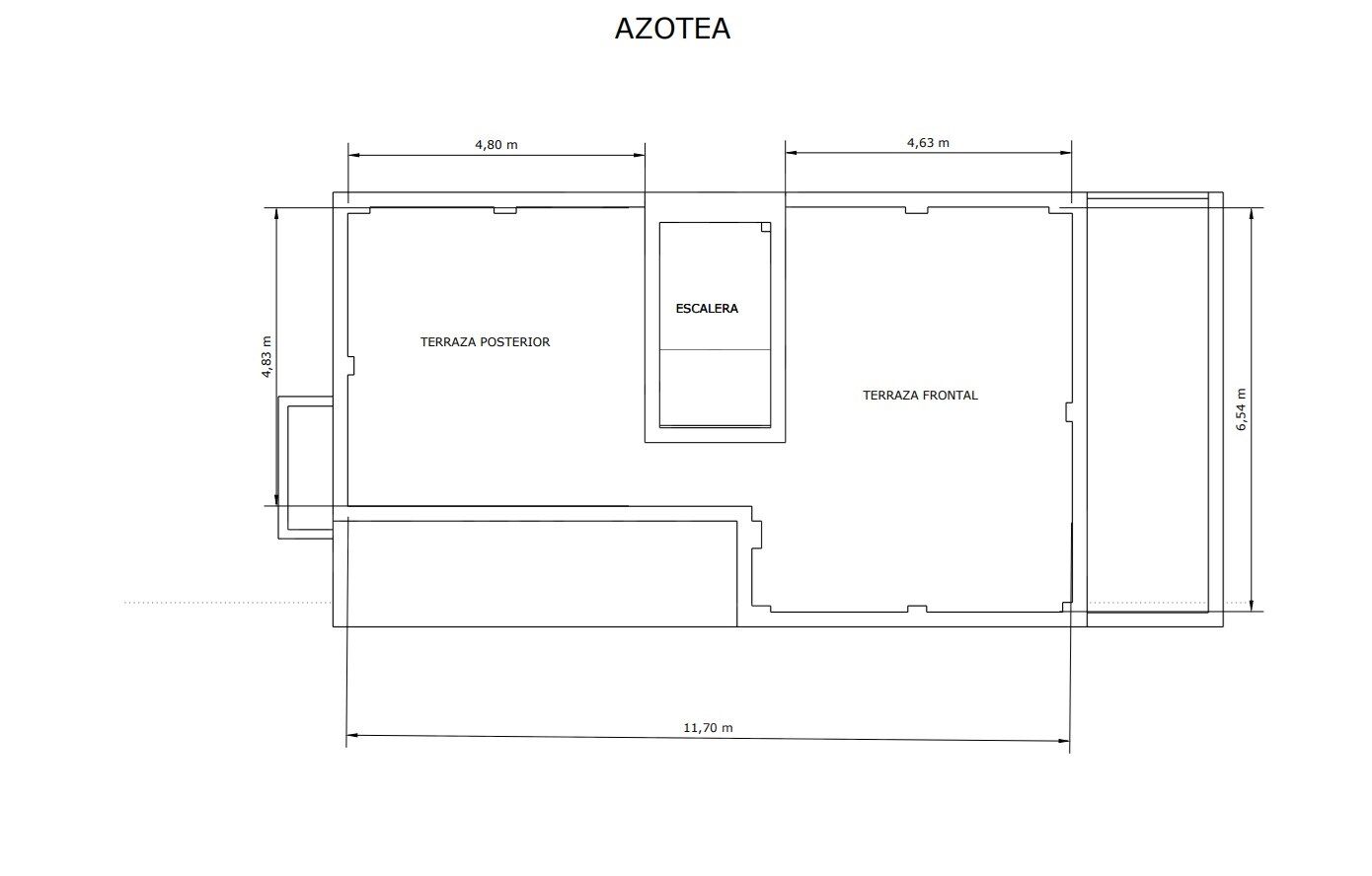 Penthouse 4 Schlafzimmer, 3 Stockwerke Verkauf Calpe / Calp