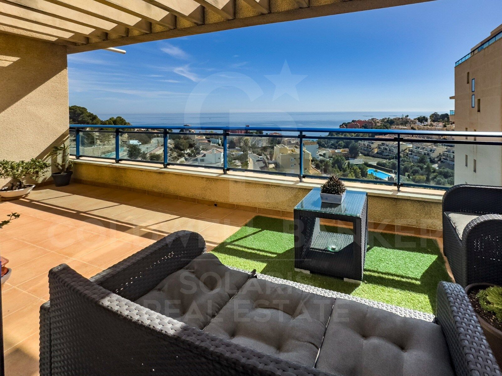 Exclusivo Ático tripe de lujo con vistas panorámicas en Calpe